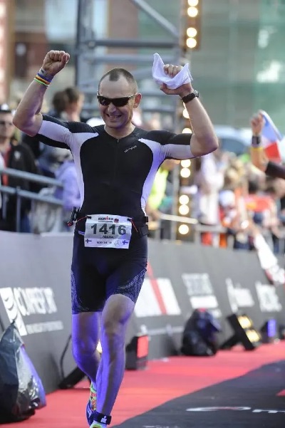 Finish line photo