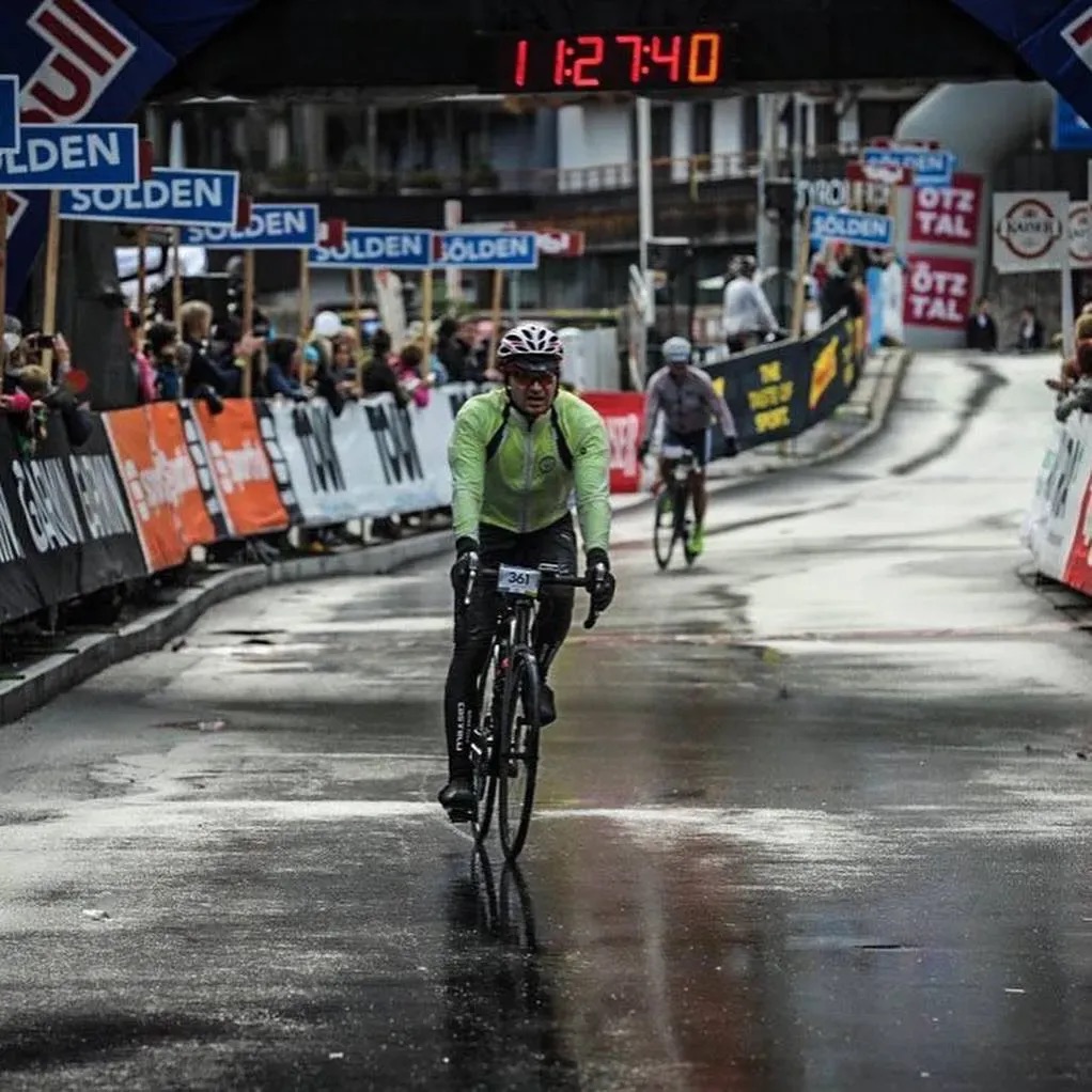 Finish line photo
