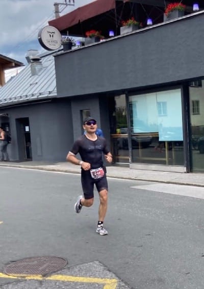 Finish line photo